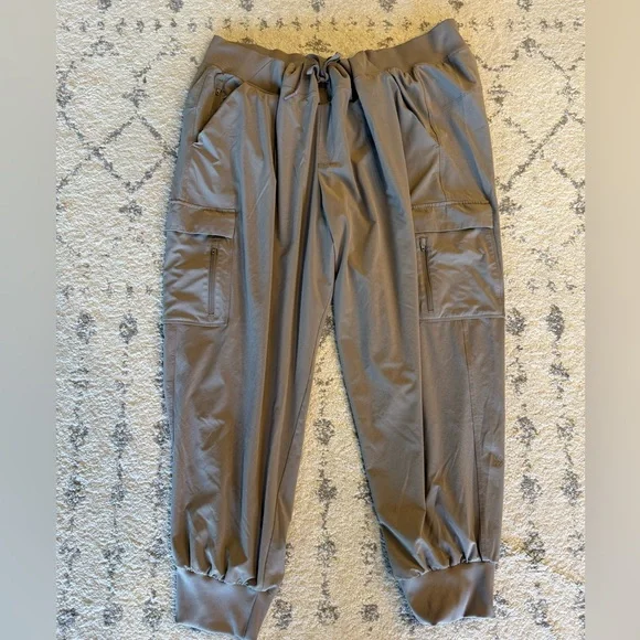 Taupe Jogger Pants - Picture 1 of 5
